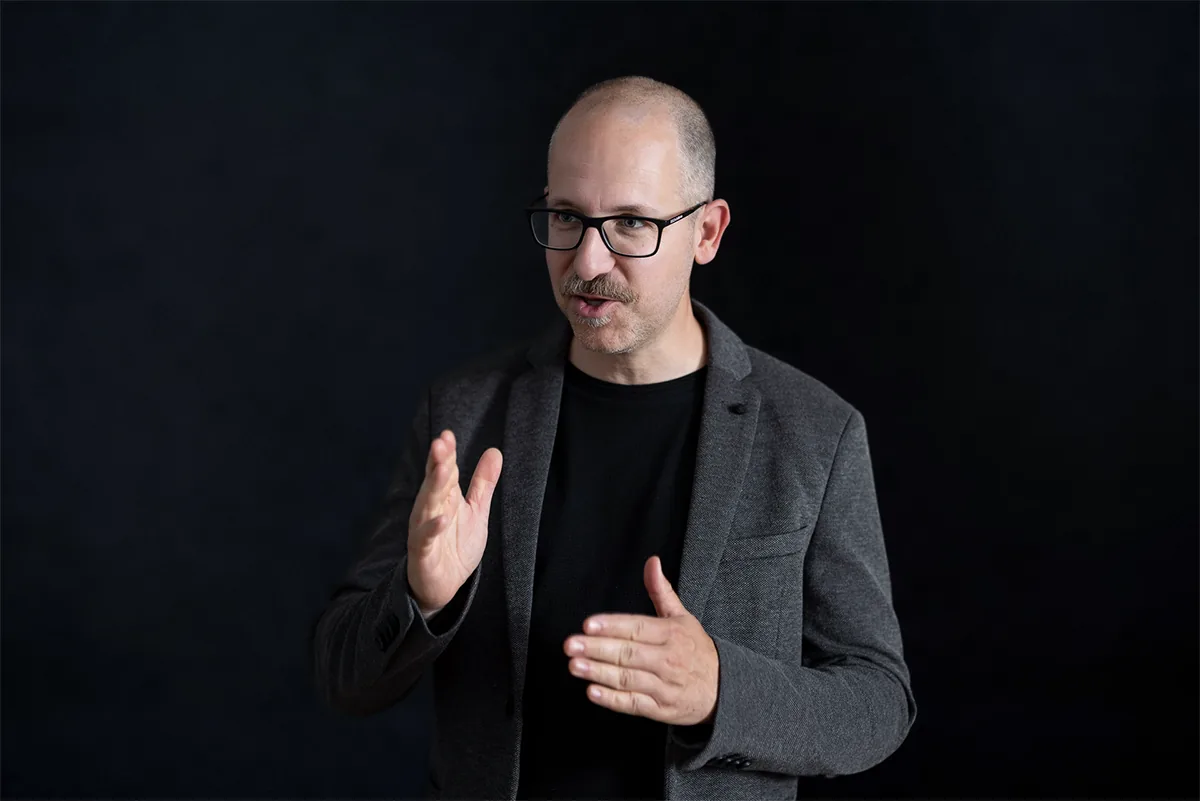 Portrait of Clemens Kupsch, photographed by Salon Deluxe, Graz